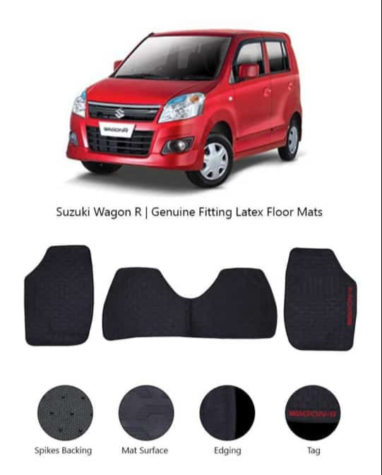 Suzuki WagonR: Genuine Fitting Latex Floor Mats
