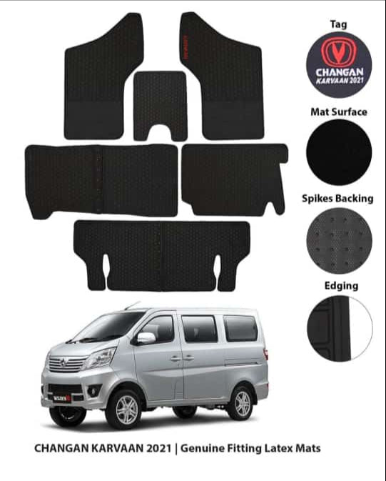 Changan Karvaan 2021: Genuine Fitting Latex Mats