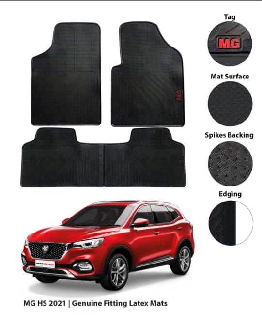 MG HS 2021: Genuine Fitting Latex Mats