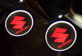 Suzuki door logo light