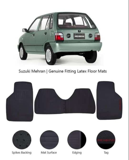 Suzuki Mehran: Genuine Fitting Latex Floor Mats